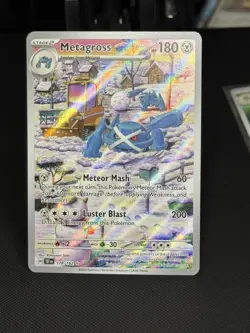 Pokemon TCG Metagross Illustration Rare 178/162 Temporal Forces MINT HTF Card - Image 1