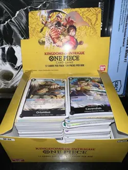One Piece TCG Bulk Lot - OP01, OP02, OP03, OP04(x2), OP05 -Mixed Cards W/ Boxes - Image 3
