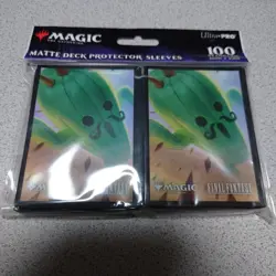 MTG Jabotender Card Sleeves 100 Pack Final Fantasy Ultra Pro Unopened - Image 1