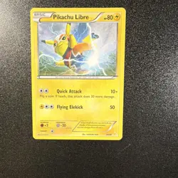 Pokemon TCG Pikachu Libre 14/30 XY Trainer Kit 2016 Basic 80HP Card Stock - Image 1