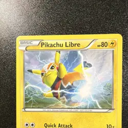 Pokemon TCG Pikachu Libre 14/30 XY Trainer Kit 2016 Basic 80HP Card Stock - Image 5