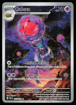Rabsca 215/193 Holo Illustration Rare Paldea Evolved Pokemon Card - Image 1