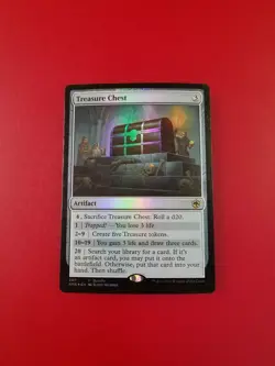1x Treasure Chest (397) (LP) | FOIL Promo | Forgotten Realms | MTG Magic Cards - Image 3
