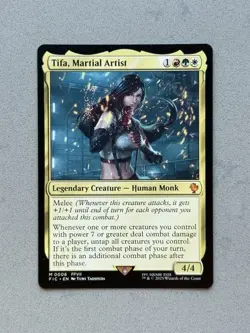 Tifa, Martial Artist 0006 Mythic Regular - Final Fantasy FIC Commander MTG - NM - Image 1