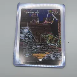 Trouble in Pairs Teenage Mutant Ninja Turtles Borderless Mythic Rare - Image 1