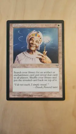 MTG Enlightened Tutor (Mirage) LP - Image 1