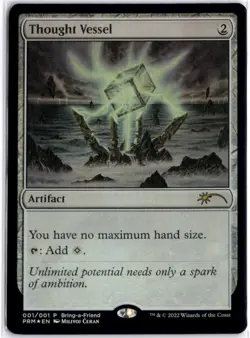 Thought Vessel (Bring-a-Friend Promo) P Unique and Miscellaneous Promos 1 NM - Image 1