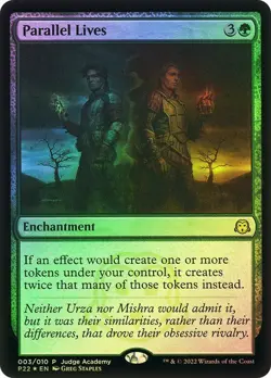 Parallel Lives Foil Judge Promo NM MTG - Image 1