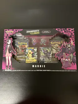 Pokemon TCG: Marnie Premium Collection Box Champions Path New Factory Sealed - Image 1