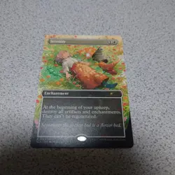 MTG SLD Silence English Borderless Secret Lair Adventures of the Witch NM - Image 1