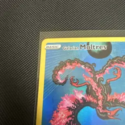 Pokemon TCG Galarian Moltres SWSH284 Crown Zenith Holo Black Star Promo IR NM - Image 2
