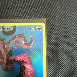 Pokemon TCG Galarian Moltres SWSH284 Crown Zenith Holo Black Star Promo IR NM - Image 3