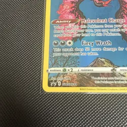 Pokemon TCG Galarian Moltres SWSH284 Crown Zenith Holo Black Star Promo IR NM - Image 4