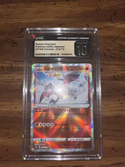 Pokemon - Radiant Charizard - 015/172 - Graded - CGC Pristine 10 - Image 1