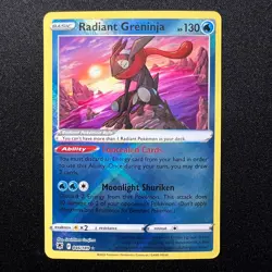 Pokemon TCG - Radiant Greninja 046/189 Holo - Astral Radiance - NM - Image 1