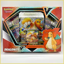 Pokemon TCG: Dragonite V Box Collection New Factory Sealed W/Evolving Skies - Image 1