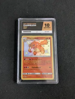 Pokemon TCG Charmeleon SV7/SV94 Holo Hidden Fates Shiny Ace 10 - Image 1