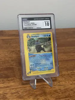 Pokemon CGC 10 Feraligatr 47/165 Expedition Non-Holo 2002 E Reader - Image 4