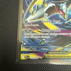 Pokemon TCG Holo Ultra Rare Full Art Mega Sharpedo EX 127/094 - Image 4