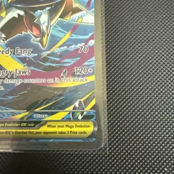 Pokemon TCG Holo Ultra Rare Full Art Mega Sharpedo EX 127/094 - Image 5