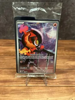 SEALED Pokemon TCG Charcadet Black Star Promo 022 Phantasmal Flames Promo - Image 1