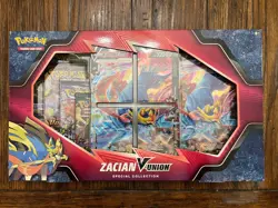 Pokemon TCG Zacian V Union Special Collection Box Evolving Skies pack & Promos 820650809071 - Image 1
