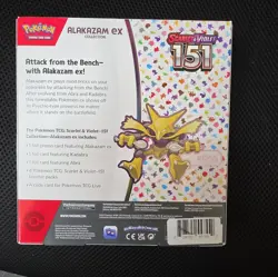 Pokemon Scarlet & Violet 151 Alakazam EX Collection Box New Sealed - Image 2