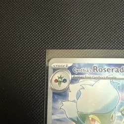 Cynthia's Roserade SV10: Destined Rivals 184/182 Illustration Rare NM Pokemon - Image 2