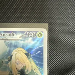 Cynthia's Roserade SV10: Destined Rivals 184/182 Illustration Rare NM Pokemon - Image 3