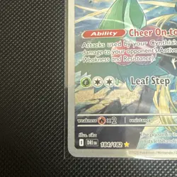 Cynthia's Roserade SV10: Destined Rivals 184/182 Illustration Rare NM Pokemon - Image 4