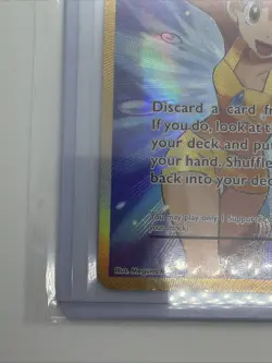 Pokemon TCG Evolutions Ultra Holo Full Art Trainer Misty's Determination #108 - Image 5