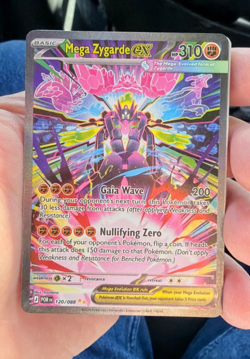 Mega Zygarde ex 120/088 Me03: Perfect Order Holo NEW!! Pokemon TCG - Image 1
