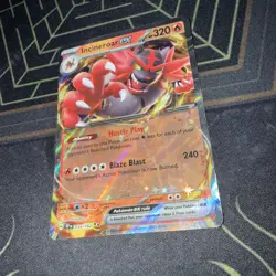 INCINEROAR EX 034/162 DOUBLE RARE TEMPORAL FORCES POKEMON NEAR MINT - Image 3