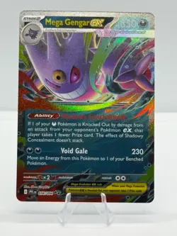Pokemon TCG Gengar - 056/094 - Me02: Phantasmal Flames - Double Rare - Image 1
