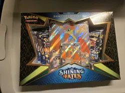 Pokemon TCG Shining Fates Shiny Cramorant V Collection Box SEALED - Image 1