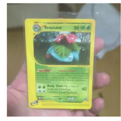 Pokemon TCG Venusaur 68/165 Expedition Base Set Rare Regular English 2002 100 HP - Image 1