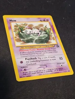 Pokemon TCG Mew 47 Vintage Black Star Promo Mint Near Mint - Image 2