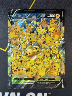 Pikachu V-Union Set of 4 Celebrations Black Star Promo Holo Pokemon - Image 1