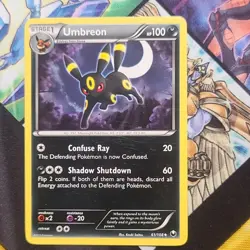 Pokemon Umbreon 61/108 Dark Explorers Uncommon Regular 2012 Stage 1 100 HP - Image 1