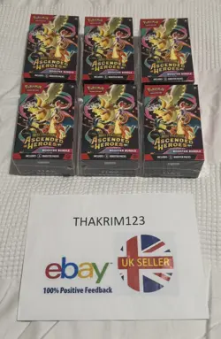 Pokemon TCG - Ascended Heroes Booster Bundle - x6 Bundles New/Sealed ✅ - Image 1