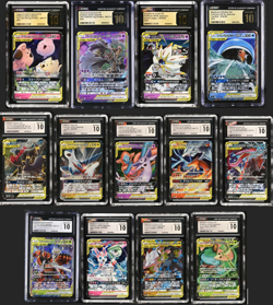 Pokemon Lot of 13 Graded Slabs - TagTeam - Japanese - $640 value! Amazing Deal! - Image 1