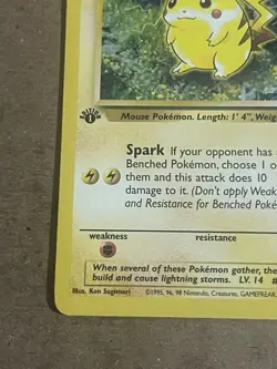 1999 Pokemon Jungle 1st Edition Pikachu #60/64 - Image 5