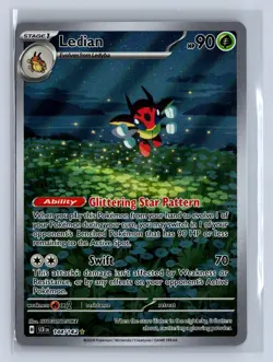 2024 Pokemon Stellar Crown Ledian #144/142 - Image 1