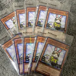 Yu-Gi-Oh! Rescue Rabbit & Neymar Jr eFootball Promo Set of 10 Limited yugioh New - Image 1