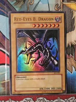 Yu-Gi-Oh! TCG Red-Eyes B. Dragon SDJ-001 Ultra Rare - Image 1