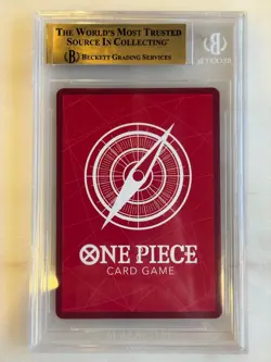 2025 One Piece ST21-001 Gear 5 Monkey D Luffy BGS 10 Pristine - Image 2