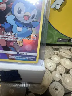 2019 Pokemon Piplup Full Art Secret Card Cosmic Eclipse 239/236 LP HP60 - Image 4