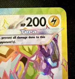 Pokemon TCG Sv08: Surging Sparks Pikachu EX Holo Card 219/191 - Image 4