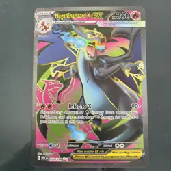 Two Mega Charizard X ex Cards 109/94, UPC Black Star Promo 23 - Image 2