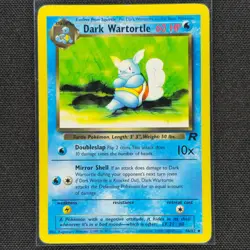 Dark Wartortle - 46/82 - Uncommon - Team Rocket - Pokemon Card - MP - Image 1